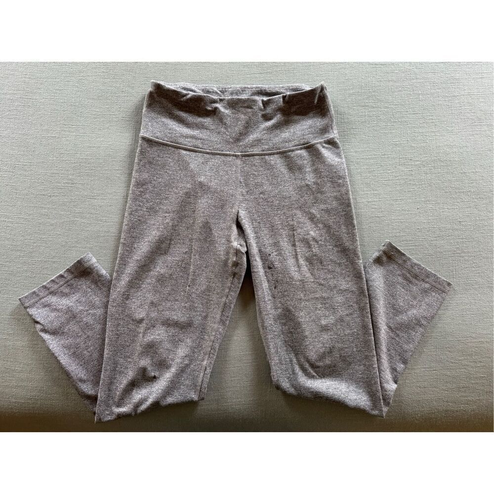 Old navy mark grey pull on women's medium cropped leggings
